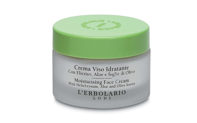 L'Erbolario Moisturizing Face Cream - Hydrating, Nourishing Face Moisturizer - Non-Greasy Daily Facial Moisturizer - Ideal Base for Makeup - 1.6 oz
