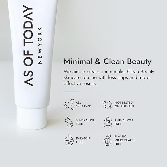 AS OF TODAY R Peptide Hand Cream | Shea Butter & Macadamia Nut Oil with Niacinamide | Hydrating Hand Lotion for Dry Cracked Hands | Travel Size Moisturizer | Clean Beauty Skincare | 1.35 fl oz Tube
