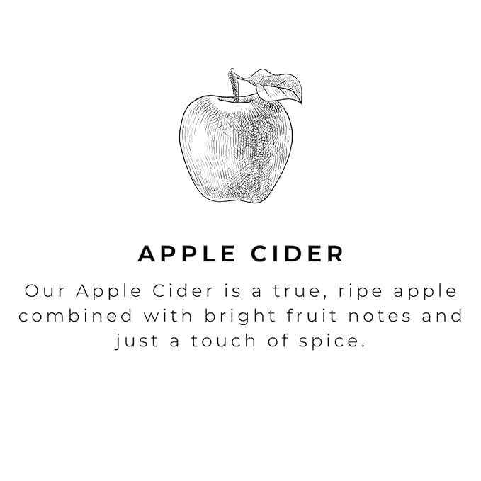 River Birch Apple Cider Scented Natural Hand Soap - Handmade Soap - Moisturizing Hand Wash with Amber Glass Dispenser - Luxury Scented Hydrating Hand Soap - Vegan and Non-Toxic - 16 Fl Oz