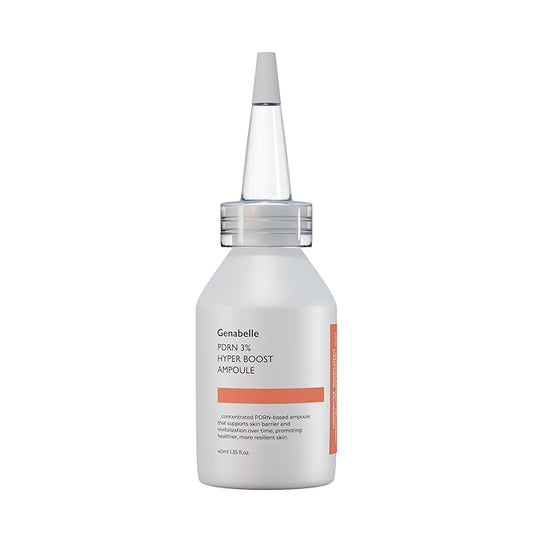 PDRN 3% Hyper Boost Ampoule – Advanced Skin Support Serum with PDRN, Niacinamide, Hyaluronic Acid, Peptides, and Centella for Skin Barrier Support, Dryness, and Uneven Texture