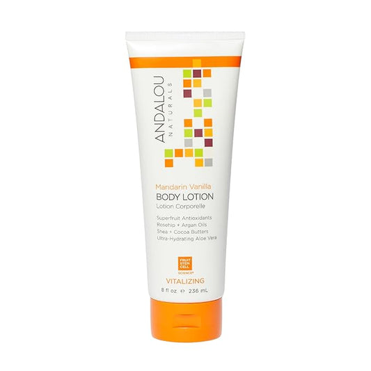 Andalou Naturals, Lotion Body Vitalizing Mandarin Vanilla, 8 Fl Oz