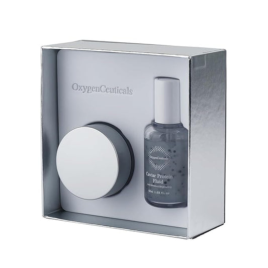 Age Defying Caviar Kit – Anti-Aging Kit, Age-Defying Caviar Cream & Serum for Fine Lines Repair, Skin Renewal for Face & Neck