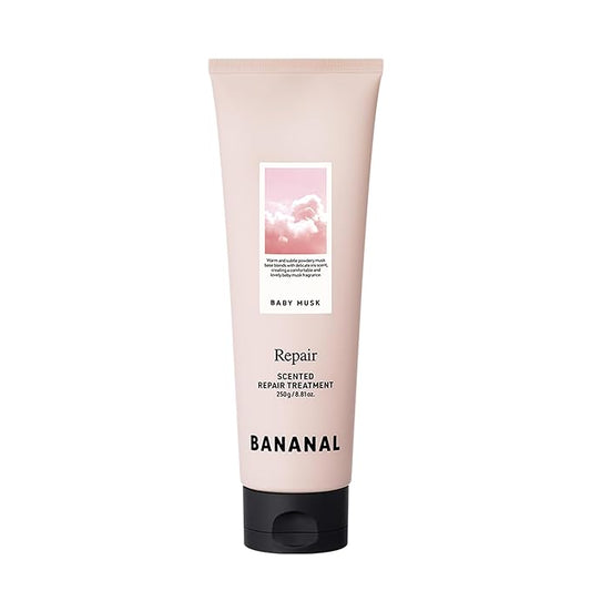 Scented Repair Treatment Mask – Protein-Enriched Deep Repair for Damaged Hair – 17 Amino Acids, Botanical Oils, Shea Butter & Ceramide – Korean Hair Conditioner, Baby Musk, 100 ml / 3.4 fl oz