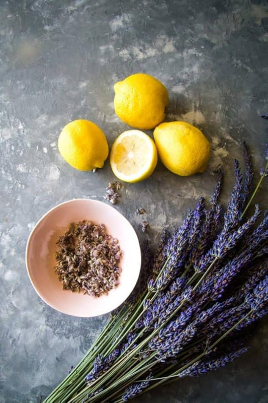 Lavender Lemon Artisan Natural Room, Linen, and Pillow Spray, Pure Organic Essential Oils, Made in California (4 oz)