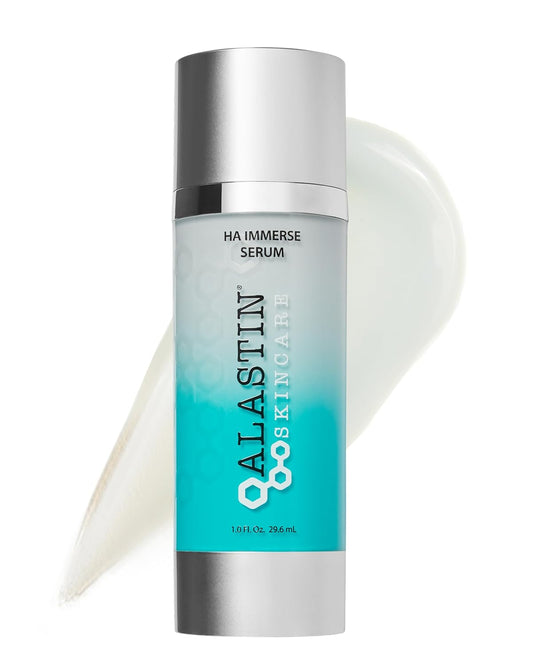 Hyaluronic Acid HA Immerse Face Serum – Deep Hydration & Moisture Locking Serum for Dry, Dehydrated & Mature Skin | Restorative Anti-Aging Formula for Radiant, Glowing Complexion | 1 Fl Oz
