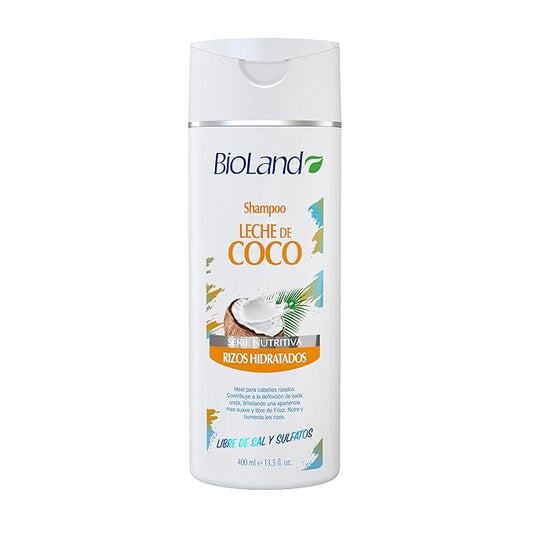 Coconut Milk Shampoo - Nourishing & Defining Shampoo for Curly & Dry Hair - 13.53 fl oz (400mL)