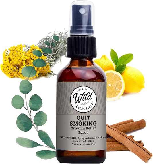 Wild Essentials All Natural Essential Oil Sprays, 2 Ounce, 60ml, Organic Witch Hazel, Aromatherapy, Made in USA