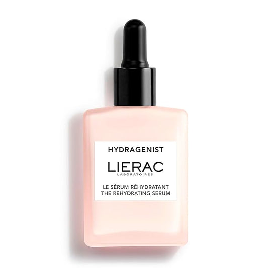 Lierac Hydragenist Hyaluronic Acid Serum for Face - Rehydrating Ferment, Plumps & Illuminates, Radiance Elevates for All Skin Types, Luminous Skin, Ultra Hydrating Face Serum for Women - 30ml