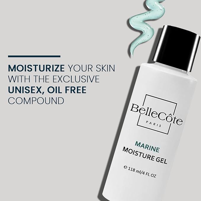 Vitamin C Face Moisturizer Gel – Lightweight Gel Moisturizer for Women with Marine Collagen – Hydrating Facial Moisturizer for Oily Skin, Pores, Wrinkles & Rosacea Treatment – 4oz