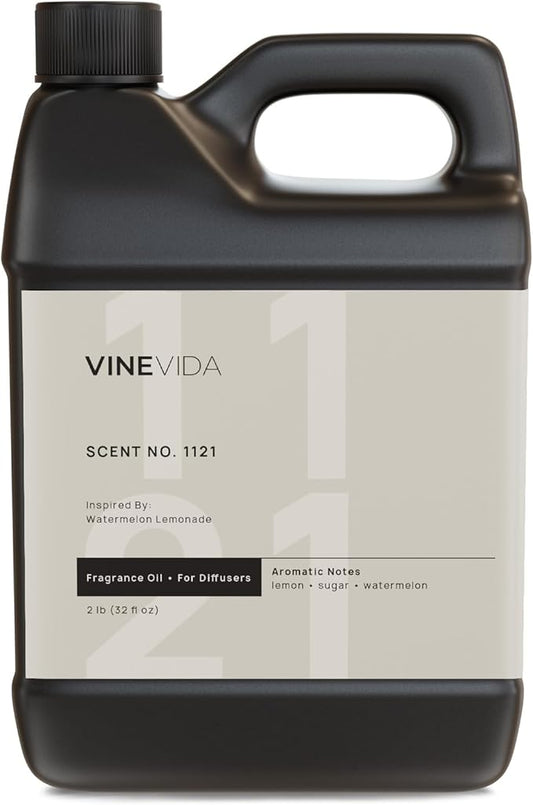 VINEVIDA [32 Fl Oz] Watermelon Lemonade Fragrance Oil for Cold Air Diffusers, Essential Oils for Diffuser Oil Refill & Air Freshener Room Spray