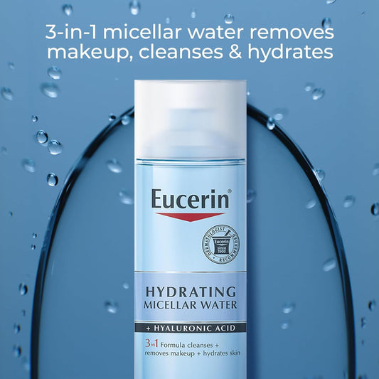 Hydrating 3-in-1 Micellar Water with Hyaluronic Acid – 6.8 oz 💧✨