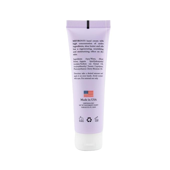Cherry Blossom scented hand cream for dry cracked hands, hand lotion travel size, mini purse essentials, travel size moisturizer, dry hands treatment, lotion for extremely dry skin 30ml/1.0 fl Oz