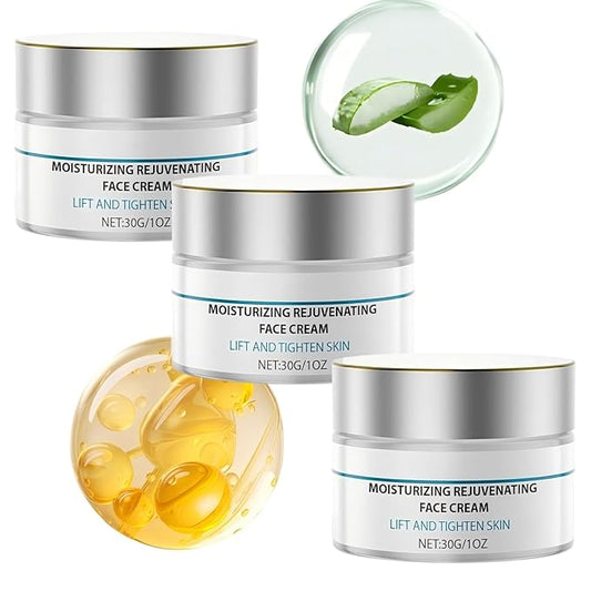 Milaura Beauty Age-Defiance Crème | Collagen & Retinol Moisturizer for Mature Skin Instant Face Lift Cream for Tightening, Firming & Wrinkle Smoothing - Vitamin Enriched, Non-Greasy (3 PCS, 30g)