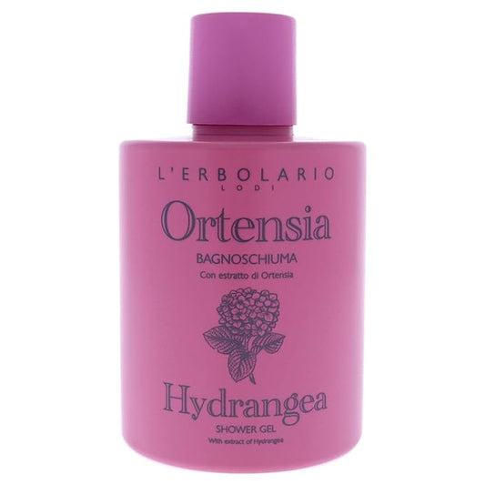L'Erbolario Shower Gel – Moisturizing Body Wash for Daily Cleansing – Protective Body Soap with Sophisticated Perfume - Hydrangea - 10.1 oz