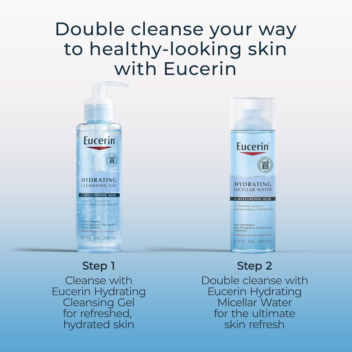 Hydrating 3-in-1 Micellar Water with Hyaluronic Acid – 6.8 oz 💧✨