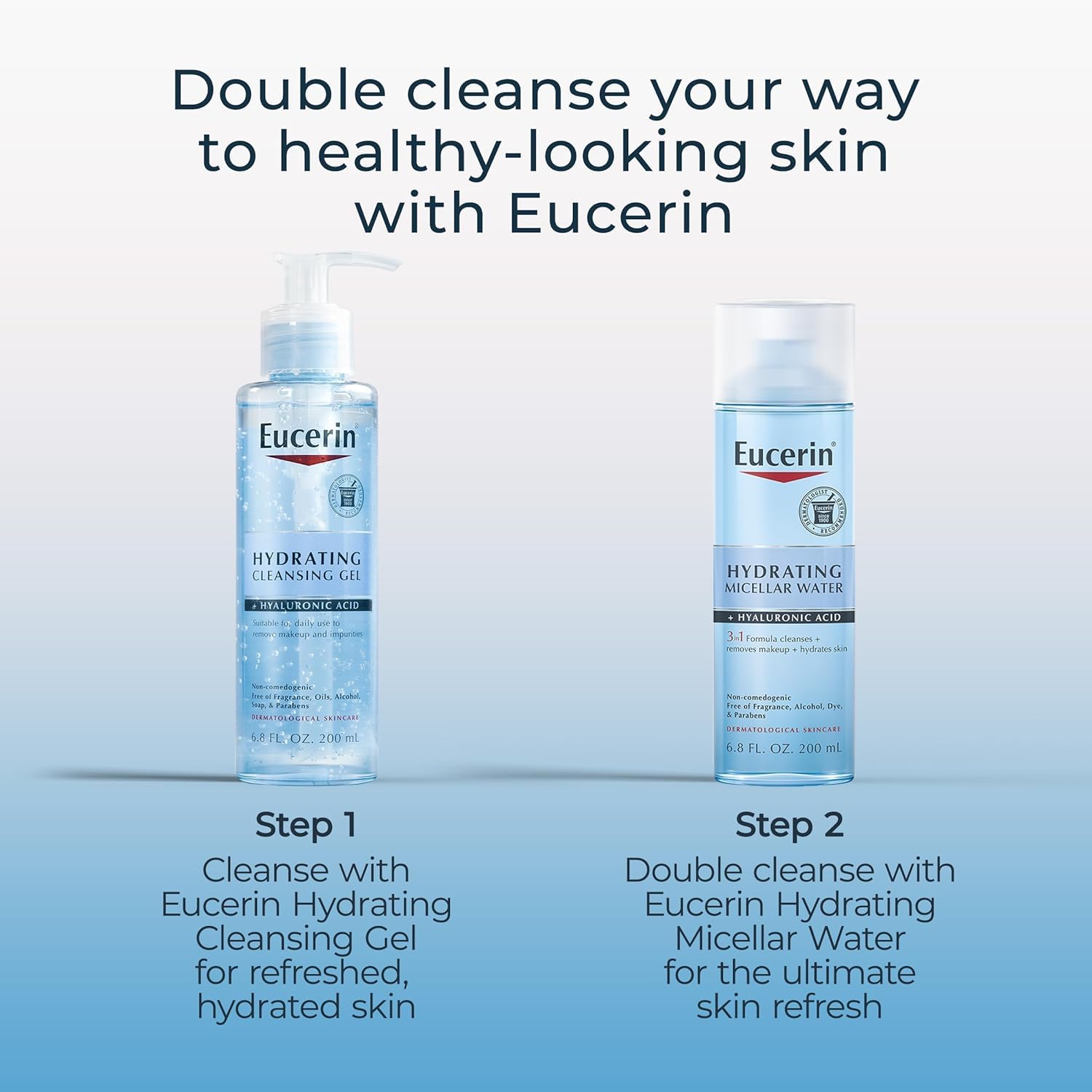 Hydrating 3-in-1 Micellar Water with Hyaluronic Acid – 6.8 oz 💧✨