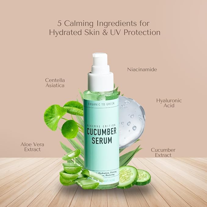 Organic To Green Jade Crystal Gem Facial Mask,100% Natural Stone Facial Mask for Spa Skincare Beauty Tools for Puffy Eyes, Dark Circles, with Cucumber Face Serum - Reusable
