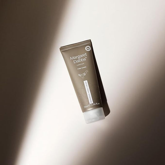 Margaret Dabbs London Pure Repairing Hand Cream Deep, Lasting Hydration for Very Dry Skin, Rose and Lemon Scented 75ml