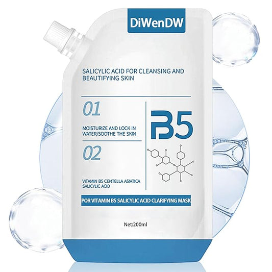 B5 Deep Cleansing Face Mask,Long Lasting Moisturizing Non-Greasy Facial Mask for All Skin Types,Hydrating Soft Oil Control Exfoliating Face Masks for Men & Women