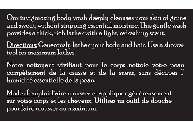Brickell Men's Invigorating Mint Body Wash for Men, Natural and Organic Deep Cleaning Shower Gel with Aloe, Glycerin, and Jojoba, Sulfate Free, 16 Ounce, Scented