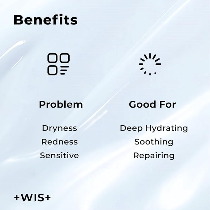 +WIS+ Power Hydrating Toner with Hyaluronic Acid, Effective Soothing for Sensitive Skin, Daily Face Skin Care for Dry to Normal Skin (4 fl.oz)