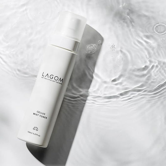 LAGOM Cellus Mist Toner, Face Moisturizer, Skin Barrier Strenghtening Hydration Spray, pH Protection, Alcohol-Free, Zero-Irritation for Sensitive Skin 4.05 Fl Oz