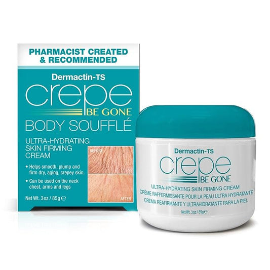 Dermactin Crepe Be Gone Classic Body Souffle 3 oz. AND Firming Neck Cream 3 oz. (2-PC SET)