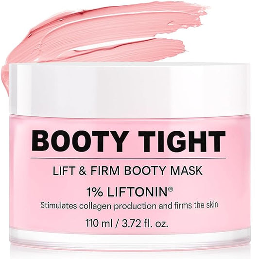 Cellulite Cream Booty Tight Lift and Firm - Smooth & Sculpt Booty, Thighs, Belly & Arms | LIFTONIN® Skin Firming & Toning Bum Mask 3.72 fl oz