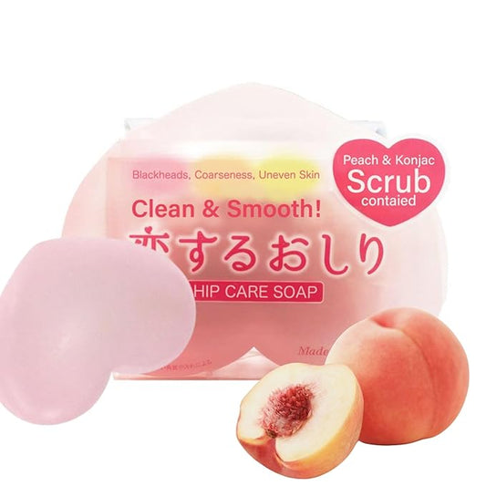Natural Exfoliating Bar Soap for Dark Spots, Pore Cleansing & Body Exfoliant Soap Bar & Dead Skin Remover for Women & Man with Aloe, Honey& Citric Acid for Japanese Skincare 2.8 Oz