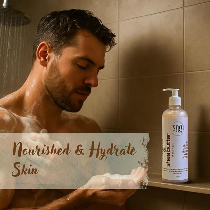 Oatmeal Body Wash for Women Men 16.9 fl oz – Hydrating Scented Shower Gel with Aloe Vera & Shea Butter - Paraben and Cruelty Free