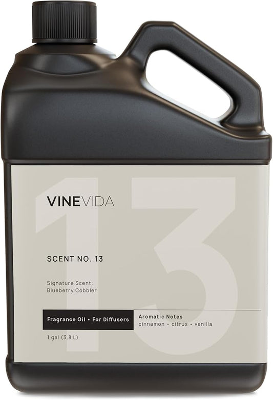 VINEVIDA [128 Fl Oz] Blueberry Cobbler Fragrance Oil for Cold Air Diffusers, Essential Oils for Diffuser Oil Refill & Air Freshener Room Spray