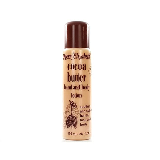 QUEEN ELISABETH COCOA BUTTER HAND AND BODY LOTION 800ML
