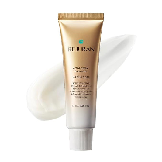 REJURAN® Turnover Active Cream Enhanced, DOT™ c-PDRN® – Deep Rejuvenation Salmon DNA PDRN Face Moisturizer for Collagen Boosting, Skin Elasticity, Firming, and Lifting. Korean Skincare. (1.69 fl oz)