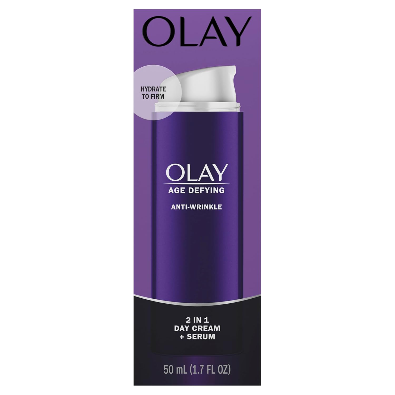Age-Defying Face Serum & Day Cream 2-in-1, 1.7 oz