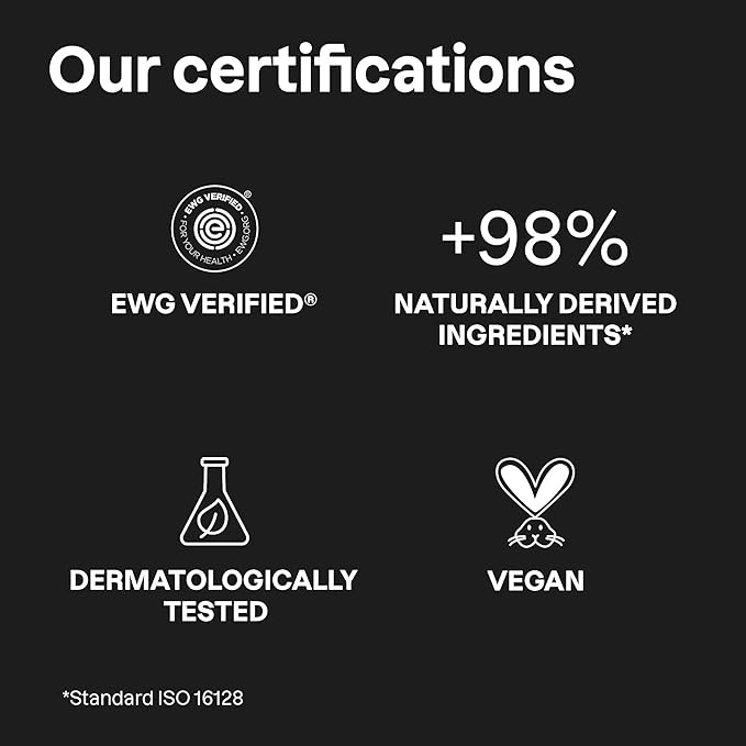 ATTITUDE Shower Gel Body Wash for Men, 98% Natural Origin Ingredients, Paraben & Phthalate Free, EWG Verified, Cleanses Without Drying, Patchouli & Bourbon, 14 Fl Oz