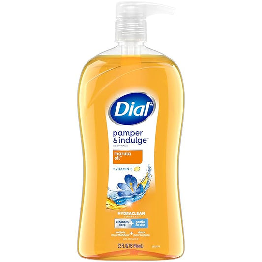 Dial Body Wash, Pamper & Indulge Marula Oil, 32 fl oz