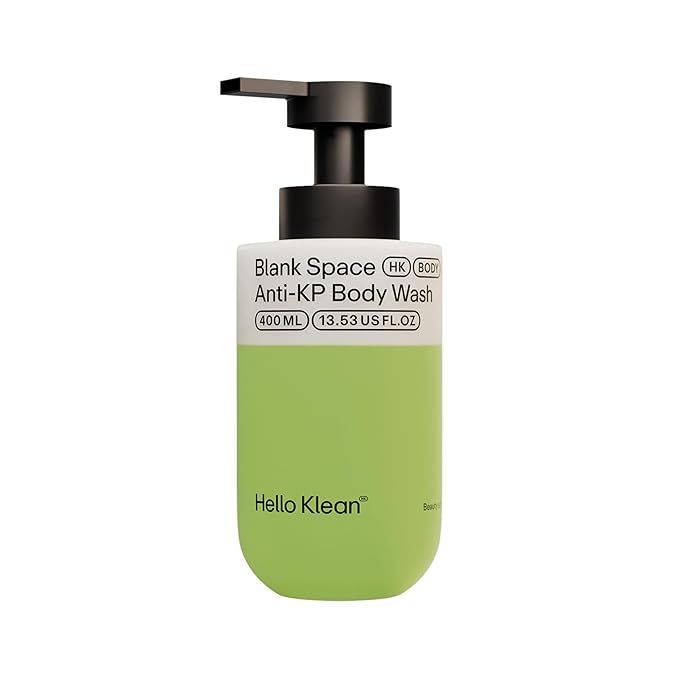 Blank Space Anti-KP Body Wash - Bi-Phase Cleanser Deeply Cleans & Removes Hard Water Residue - Hydrating Boost for Skin Moisture - Soothe Rough Dry & Sensitive Skin - Dermatologist Tested