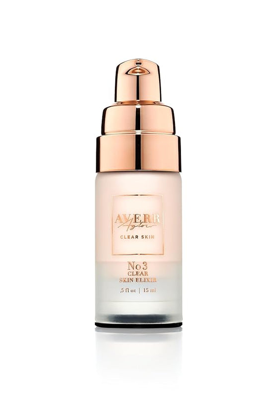 Averr Aglow Clear Skin Elixir, Face Mask Prevent Breakouts, Clear Acne & Oily Skin, Fade Scars Marks, Natural Skincare Solution, Reducer & Pores Cleanser Treatment, Natural Younger Looking Skin