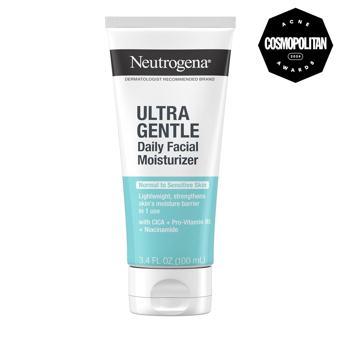 Fragrance-Free Facial Moisturizer for Sensitive Skin – 3.4 oz 🌿💧