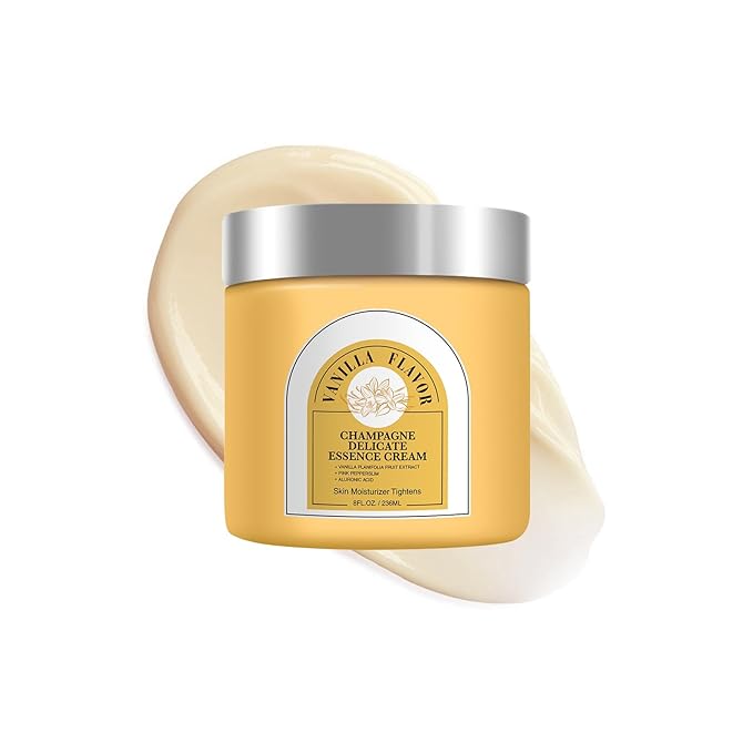 Champagne Lift Body Cream, with Pink Pepperslim Firming Essence Deeply Moisturizing Nourishing Dry Skin Vanilla Body Cream.