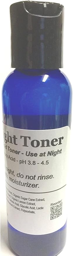 AHA Night Toner Alpha Hydroxy Acid Skin Treatment