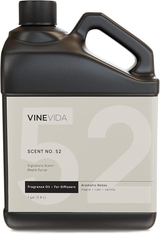 VINEVIDA [128 Fl Oz] Maple Syrup Fragrance Oil for Cold Air Diffusers, Essential Oils for Diffuser Oil Refill & Air Freshener Room Spray