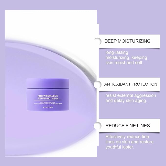 Night Renewal Toning Body Firming Cream,Smoothing &Tightening Treatment cream while you sleep, Help Reduce Fine Lines & Wrinkles, For All Skin Types (1)