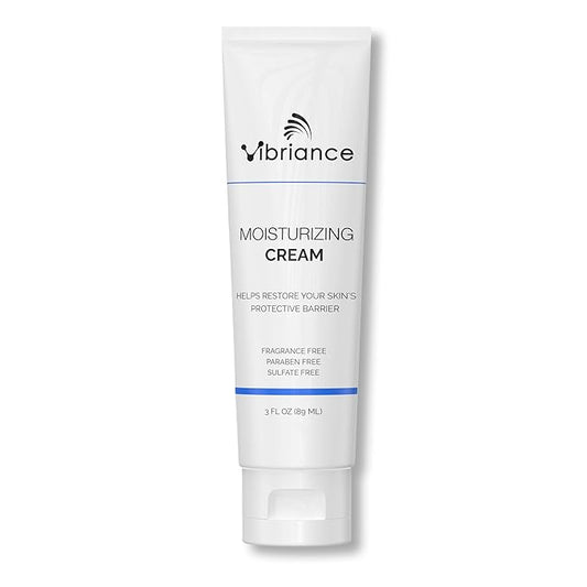 Vibriance Moisturizing Face Cream, 3 Fl Oz - Nourishing and Non-Greasy with Plant-Based Ingredients - Softening, Ultra-Hydrating, Fast-Absorbing Facial Moisturizer Cream for All Skin Types