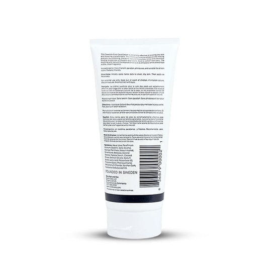 Nordic Care Foot Care Cream - Intensive Repair Foot Cream With Urea & Eucalyptus Oil for Cracked Heels, Foot Care Cream Provides Deep Hydration & Prevent Further Cracking | (6 Ounce, Pack of 1)