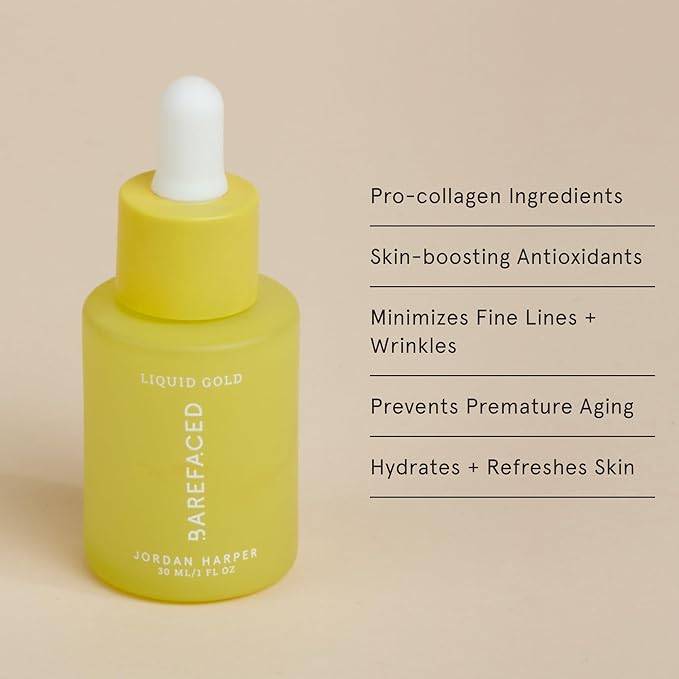 Barefaced Core Four - Toning Pads II, Liquid Gold, RetinAL, Tinted SPF
