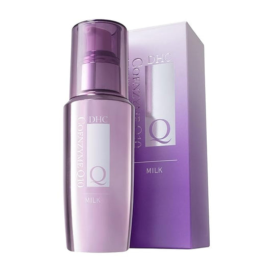 DHC CoQ10 Milk, Age-defying Facial Moisturizer, Lightweight, Daily Moisturizer, Youthful Appearance, Fragrance and Colorant free , 3.3 Ounce (Pack of 1)