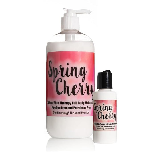 The Lotion Company 24 Hour Skin Therapy Lotion Combo Kit, Spring Cherry