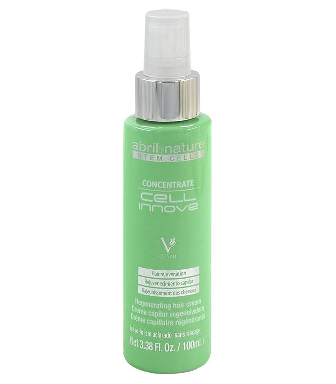 abril et nature - Cell Innove - Professional Hair Serum - Regenerates and Rejuvenates - For All Hair Types - Concentrated with Plant Stem Cells - Cuticle Sealer - 100 ml