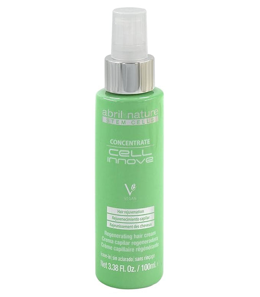 abril et nature - Cell Innove - Professional Hair Serum - Regenerates and Rejuvenates - For All Hair Types - Concentrated with Plant Stem Cells - Cuticle Sealer - 100 ml